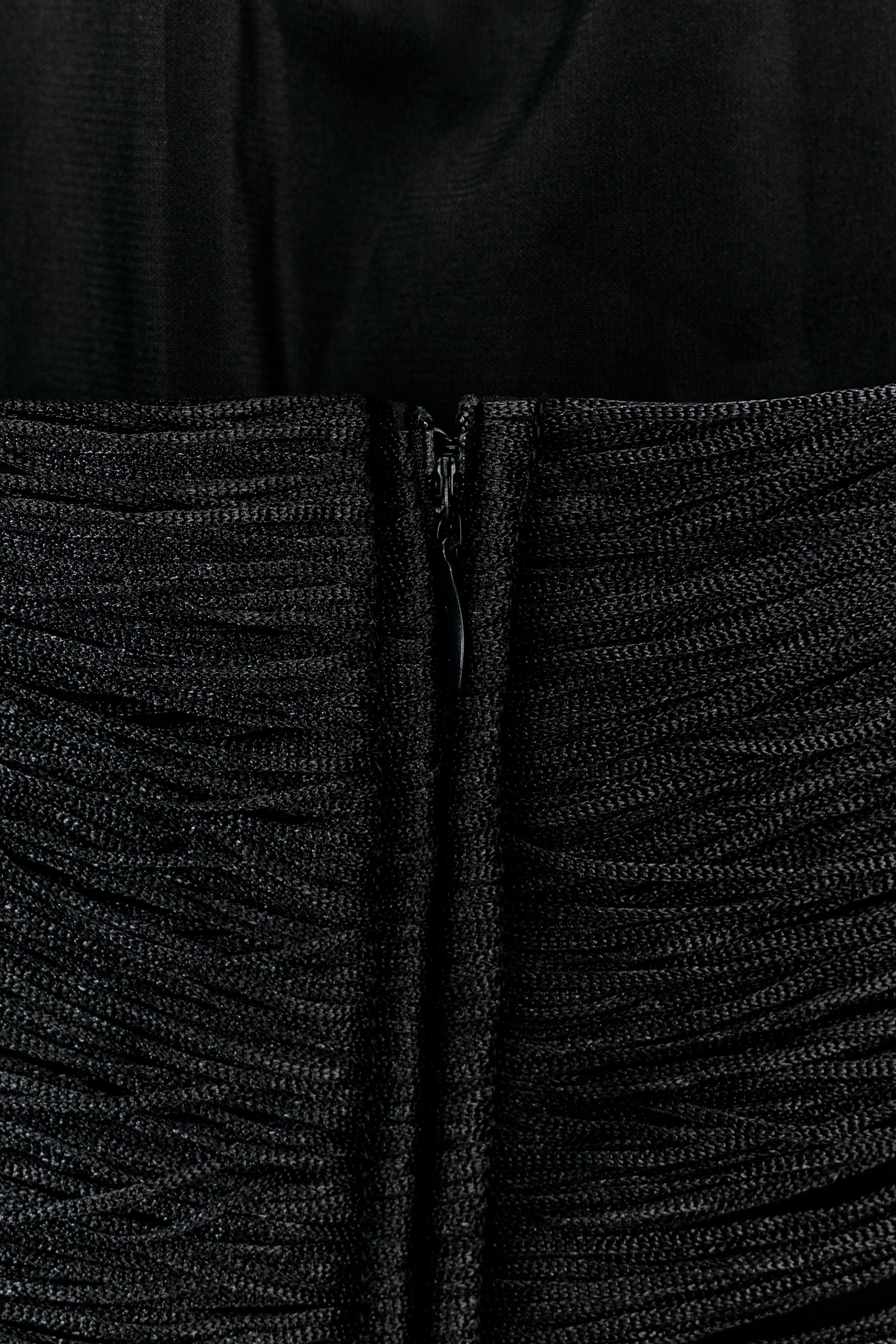 ROBE COURTE HALTER FRANGES